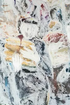 My grandparents' Tablecloth - Exhibition by Dóra Benyó