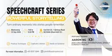 Speechcraft Series — Powerful Storytelling