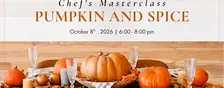 Chef's Masterclass: Pumpkin and Spice