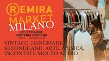 Remira Vintage Market in Santeria 20 settembre