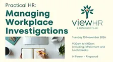 Managing Workplace Investigations with Confidence