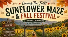 Sunflower Maze + Fall Festival