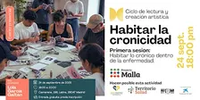 Ciclo de lectura y creación artística: Habitar la cronicidad.