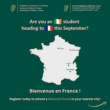 Irish Erasmus Students - Welcome Event