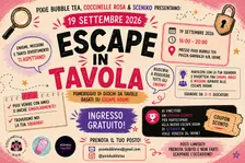Escape Room da tavolo w/ Pixie Bubble Tea, Coccinelle Rosa & Sceniko!
