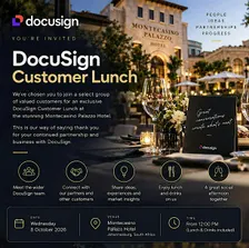 DocuSign Customer Lunch