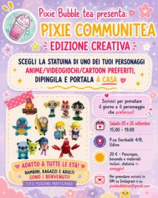 Pixie CommuniTea ed Creativa: dipingi la statuina di qualsiasi tua passione