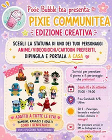 Pixie CommuniTea ed Creativa: dipingi la statuina di qualsiasi tua passione