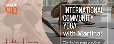 International Community yoga with Martina!