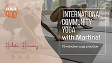 International Community yoga with Martina!