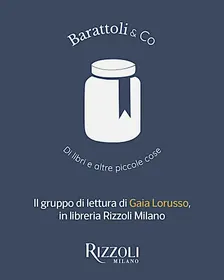 Il bookclub "Barattoli & Co" in Libreria Rizzoli Milano