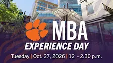 Clemson MBA Experience Day
