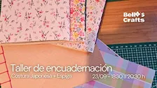 Taller de Encuadernación Artesanal · Japonesa + Espiga