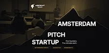Startup Pitch Events Amsterdam: 5 Founders on Stage
