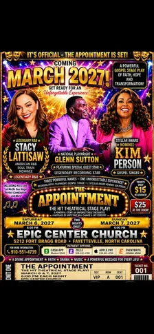 The Appointment March 6 and 7 2027
