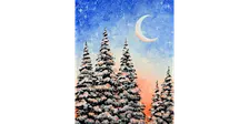 Frosted Forest - Paint and Sip in Tyler | Classpop!™