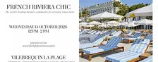 CANNES Ocean View Business Lunch