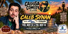 Caloosa Comedy Nights with Headliner Caleb Synan