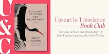 In Translation Book Club: The Song of Stork and Dromedary