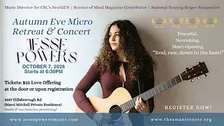 Autumn Eve Micro Retreat & Concert with Jesse Powers