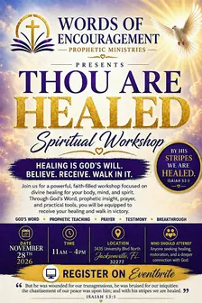 Thou Are Healed: Spiritual Workshop