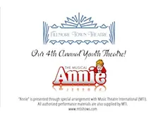 Annie: 4th Annual Youth Theatre - NOVEMBER 15