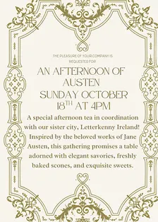 An Afternoon of Austen Tea