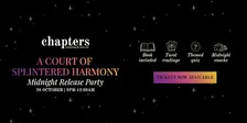 A Court of Splintered Harmony Release Party