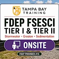 FDEP FSESCI — Stormwater BMP Installer & Qualified Inspector — Tampa Office
