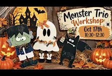 Halloween Monster Trio