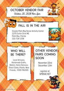 October 25, 2026 Vendor Fair