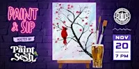 Cardinals Perch Paint & Sip Event at Wooden Cask in Newport, KY