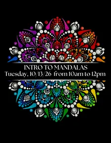 INTRO TO  MANDALAS - Paint & Wellness Class