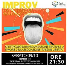IMPROV SHOW a favore di Passi in Libertà