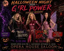 Halloween Bash With: The Mad Hatters & Diva Rocks