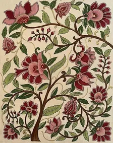 Beginner Watercolor Floral Painting Class | Indian Folk Art DFW -Lewisville
