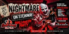 NIGHTMARE ON STEINWAY HALLOWEEN PARTY