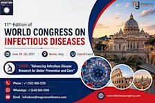 11th Edition of World Congress on Infectious Diseases (Infection 2027)