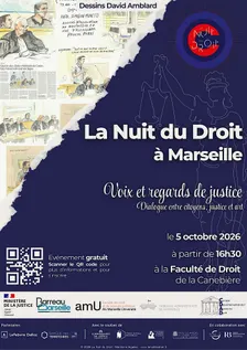 La Nuit du Droit 2026 à Marseille - Voix et regards de justice