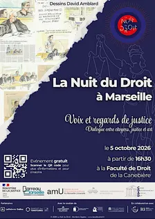 La Nuit du Droit 2026 à Marseille - Voix et regards de justice