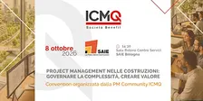 Project Management nelle costruzioni:governare la complessità,creare valore