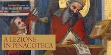 A lezione in Pinacoteca