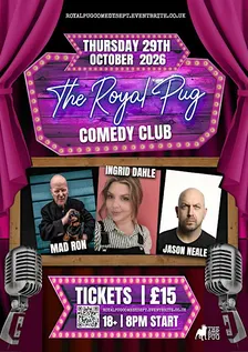 The Royal Pug - Comedy Club - October