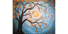 Autumn Moonlight Delight - Paint and Sip in Tyler | Classpop!™