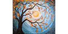 Autumn Moonlight Delight - Paint and Sip in Tyler | Classpop!™