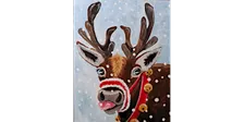 Sassy Reindeer  - Paint and Sip in Tyler | Classpop!™