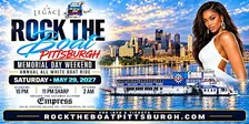ROCK THE BOAT Pittsburgh All-White Memorial Day Weekend 2027 Party Cruise!