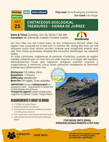 Cretaceous Geological Treasures — Sierra de Juárez