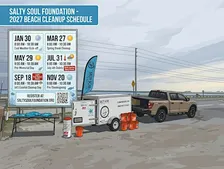 Salty Soul International Coastal Cleanup Day Beach Cleanup