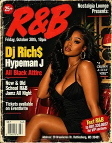 R&B Night “All Black Attire Edition” 25+ Event